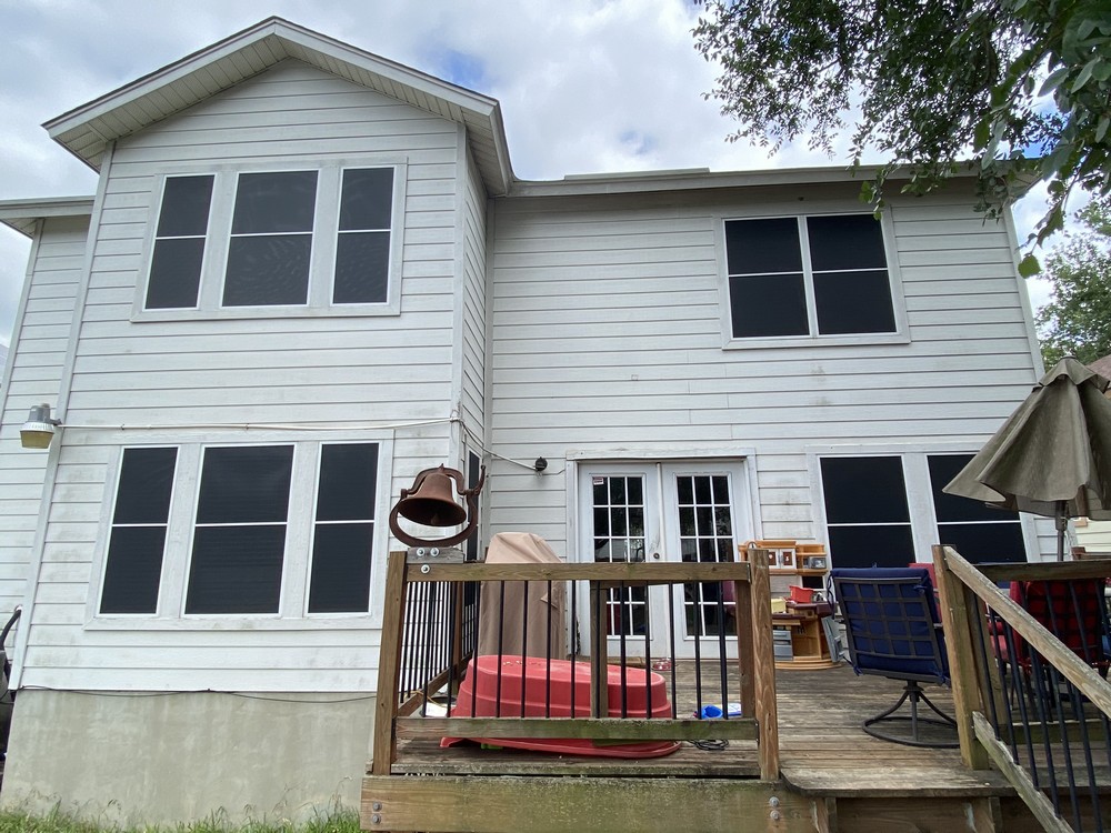 Exterior solar screens panther peak san antonio tx